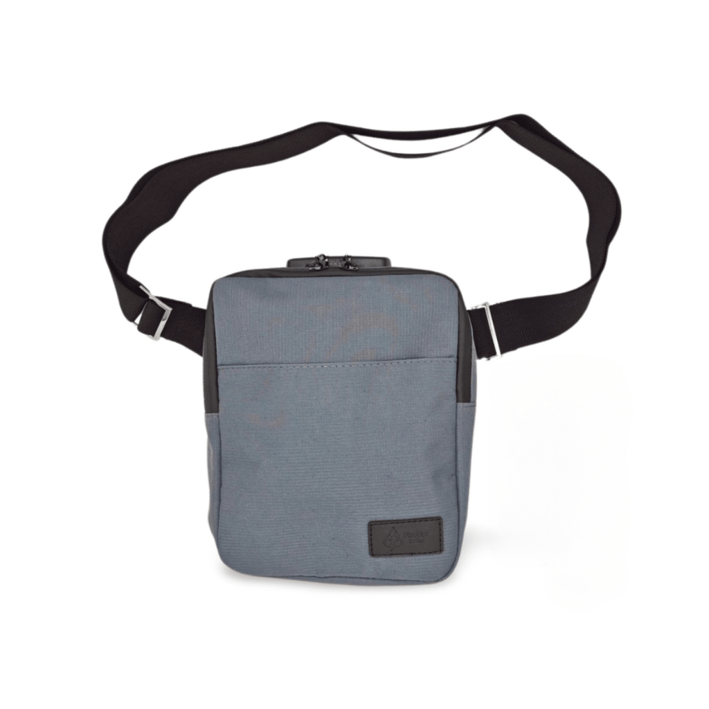 Essential Smell Proof Messenger Bag - Fashionable, Discreet + Hidden Lock (FireBar Labs x PBAL)