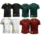 Mexican Aztec Totem Print Loose T-Shirt – Ancient Cultural Graphic Tee, Relaxed Fit Streetwear
