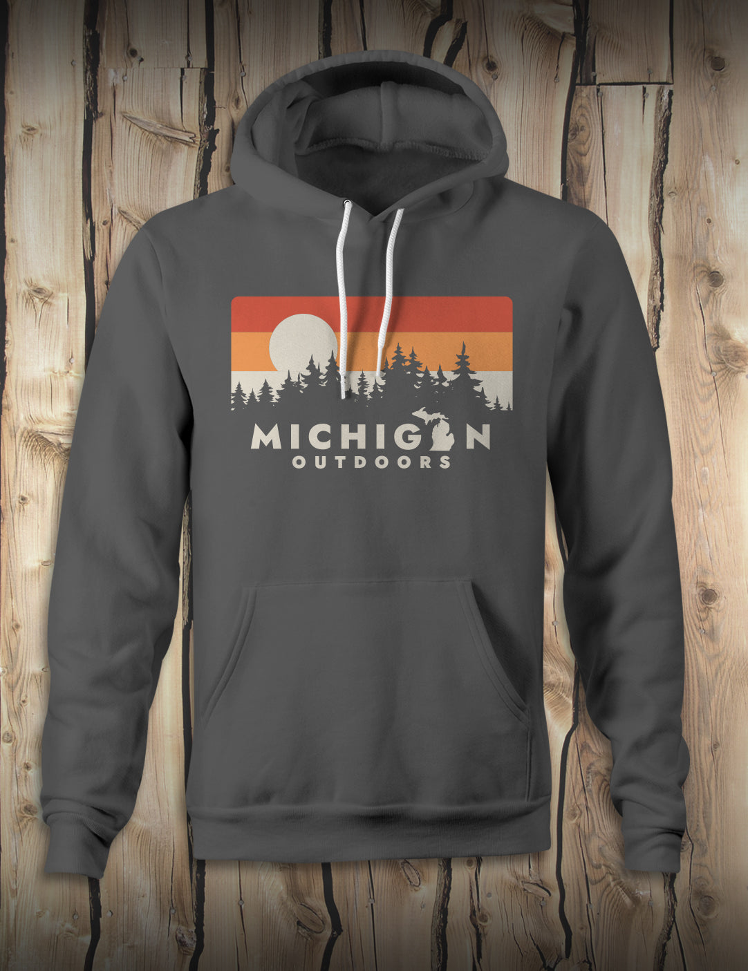 Tree Line - Unisex Hoodie - Asphalt