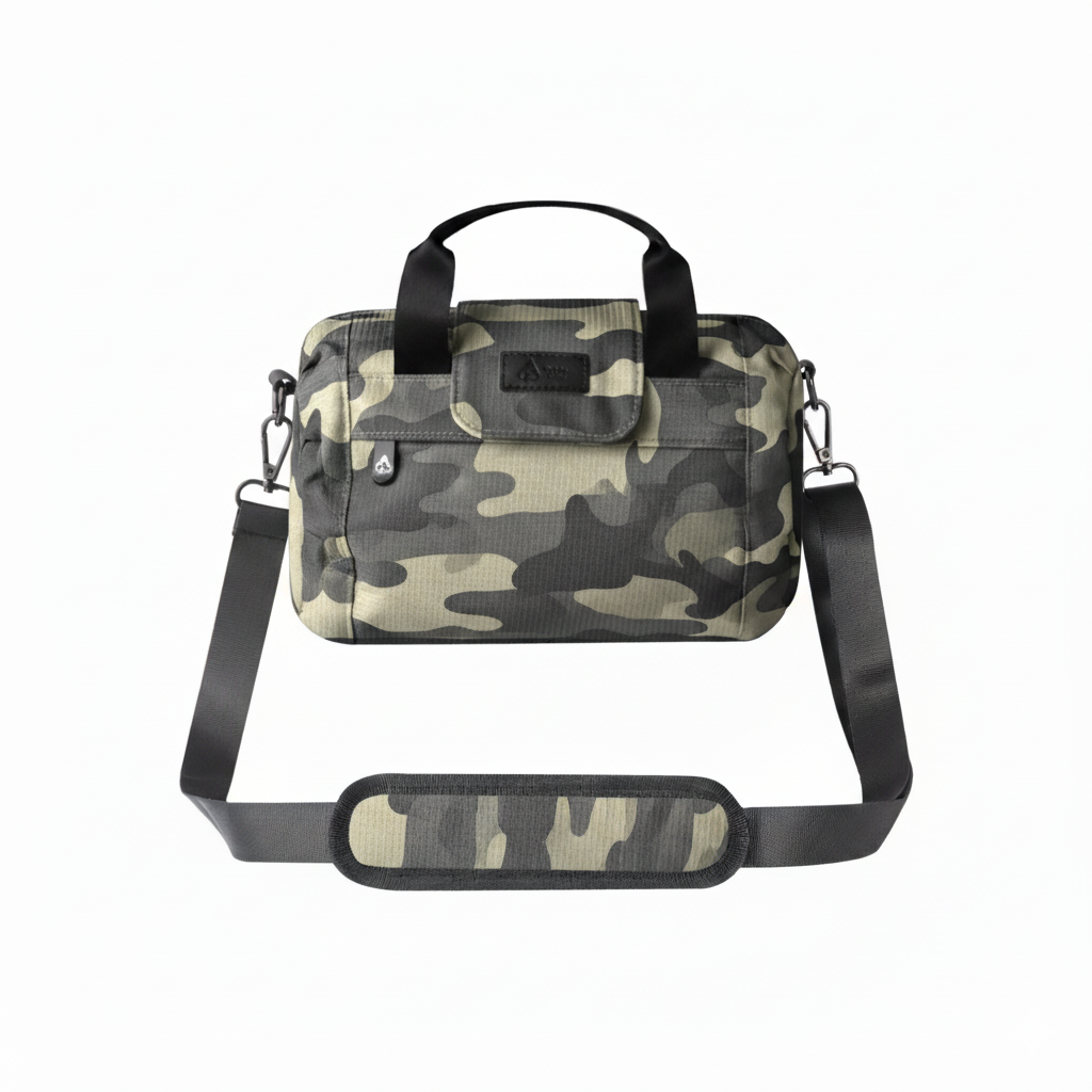 Essential Smell Proof Mini Duffle Bag - Fashionable, Discreet + Hidden Lock (FireBar Labs x PBAL)