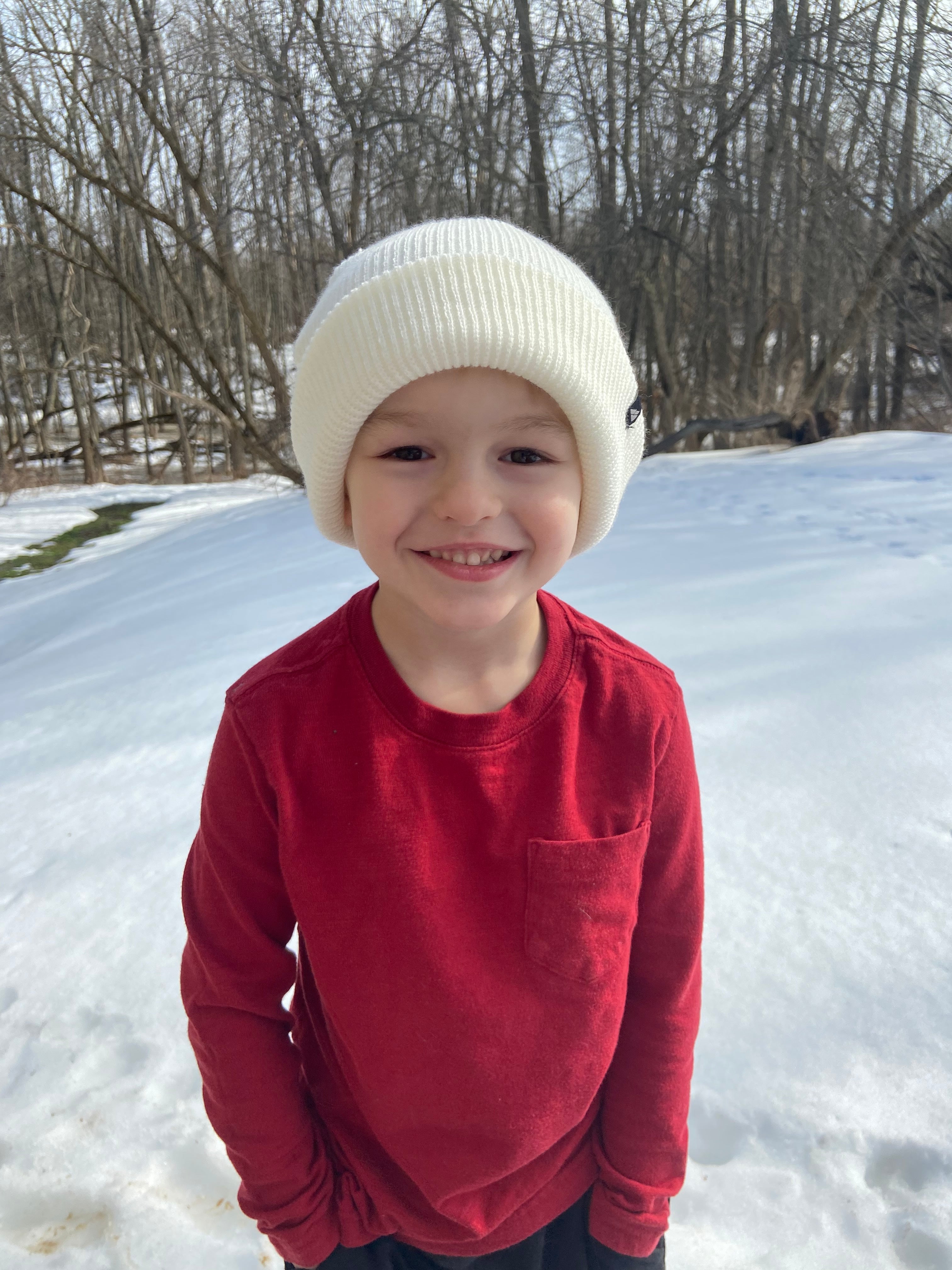 Child Acrylic Cuff Hat