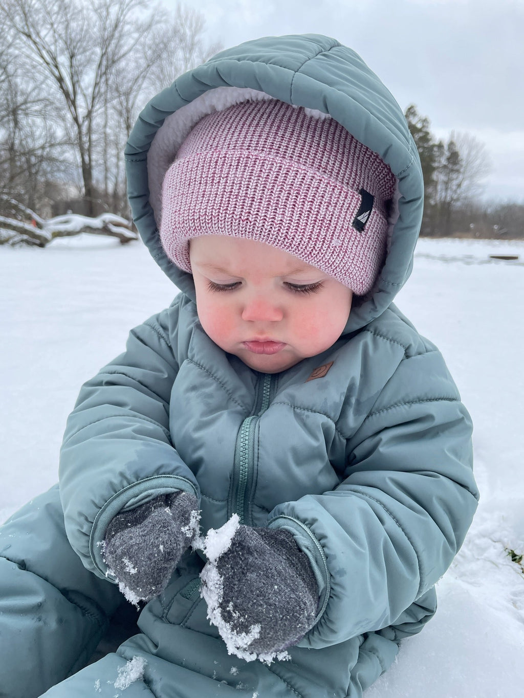 Infant Acrylic Cuff Hat