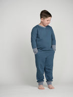 Sapphire Cuffed Pajamas