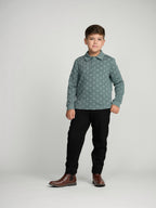 Seafoam Circle Top (Long Sleeve)
