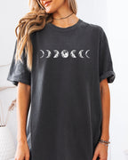 Moon Phase Nature Comfort Colors Garment-Dyed T-Shirt – Summer Vacation Camping Graphic Tee