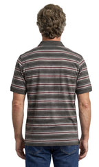 Men's Short Sleeve Polo Shirt — Pique Knit Cotton Blend with Chest Pocket