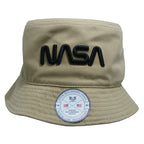 NASA Relaxed Bucket Hat,Worm,Khaki, L_XL