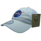 NASA Relaxed Trucker Cap, Meatball, White