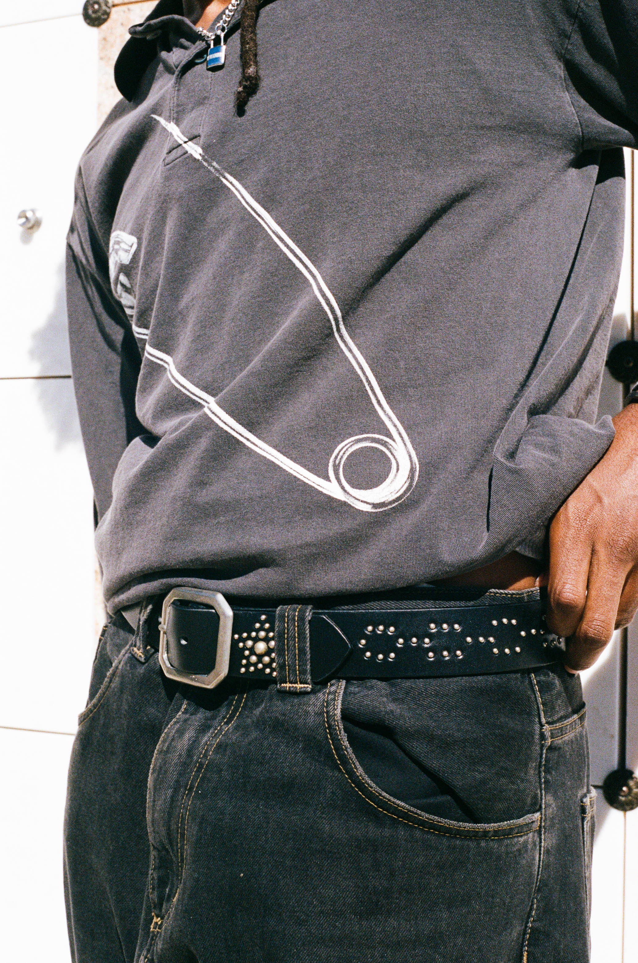 Chain Studded Belt