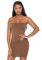 Leg Avenue Seamless opaque microfiber bod Tan Color