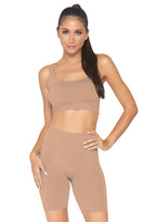 Leg Avenue 2 PC Seamless opaque spandex c Medium Color