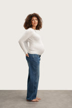 Slouch Under the Belly Denim