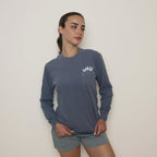 Nature Mountain Tree Pocket Comfort Colors Long Sleeve Shirt