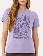 Nature Collage - Women's - Heather Lavender