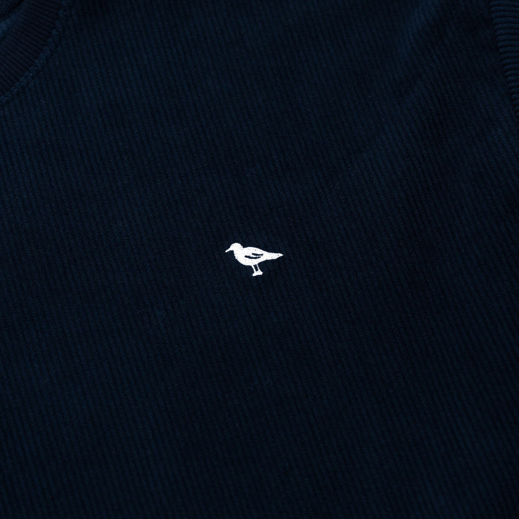 Just Brand Core Corduroy Crewneck - Navy