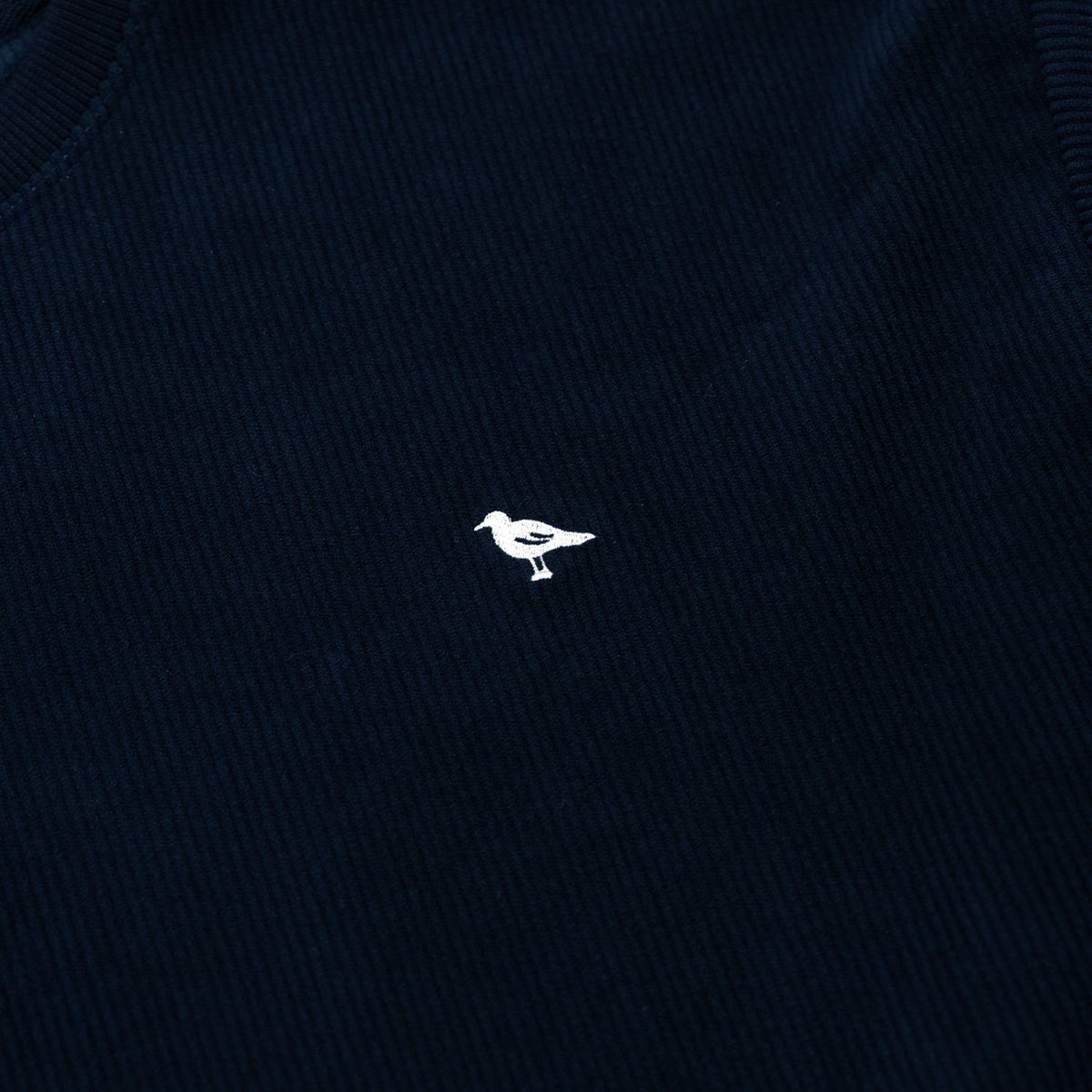 Just Brand Core Corduroy Crewneck - Navy