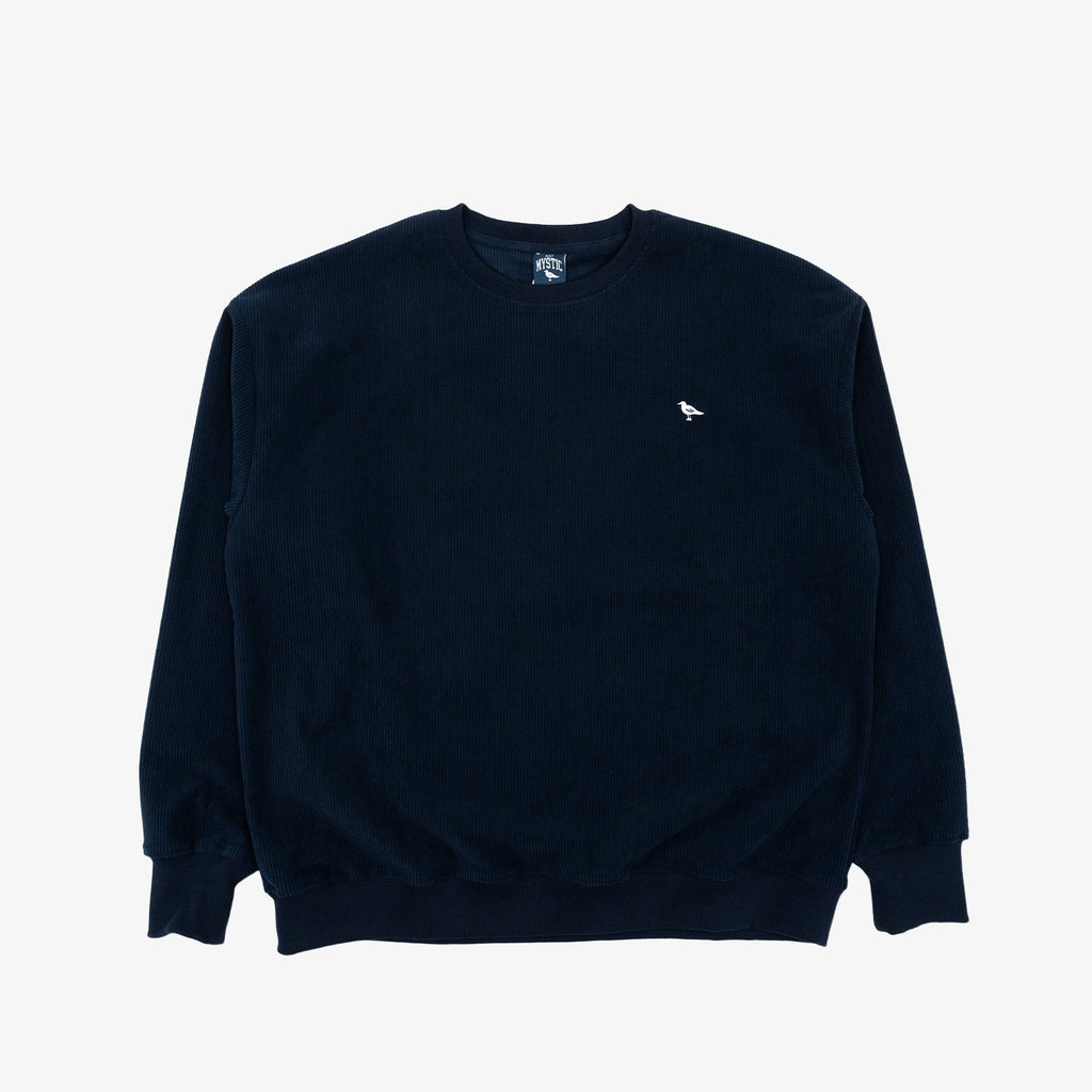 Just Brand Core Corduroy Crewneck - Navy