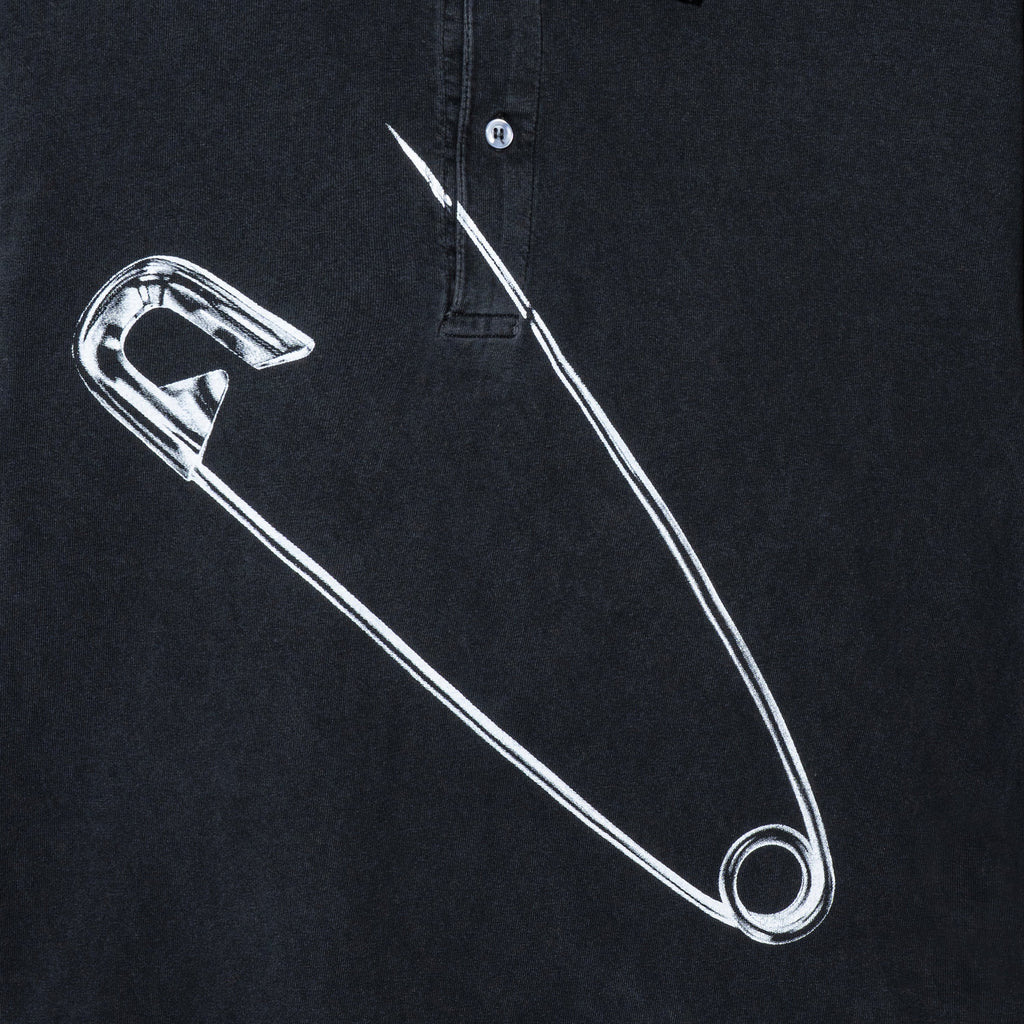Saftey Pin Polo Shirt