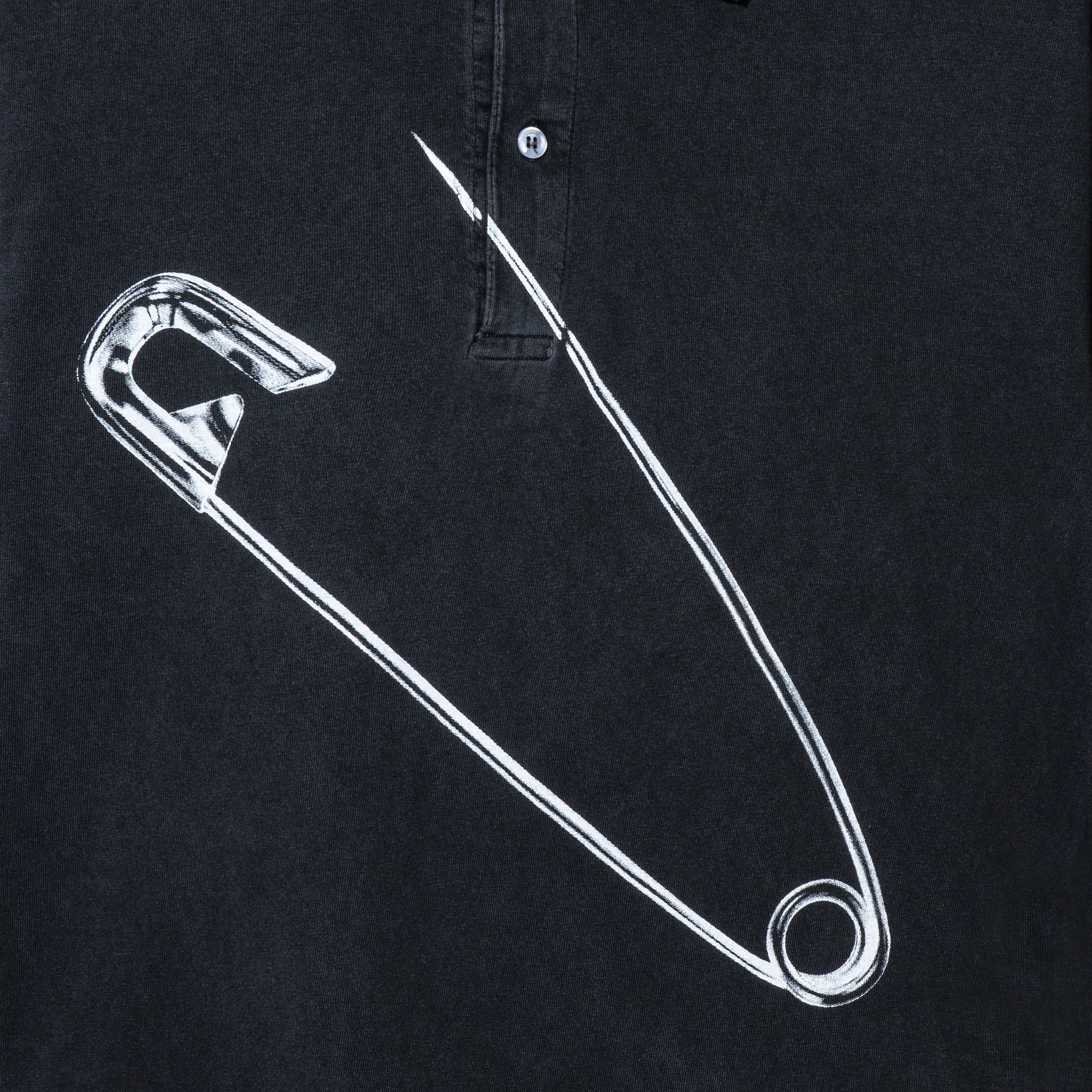 Saftey Pin Polo Shirt