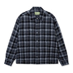 Black Wool Button Up Shirt
