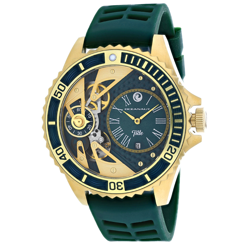 Oceanaut Men 's OC0995 Quartz Green Watch