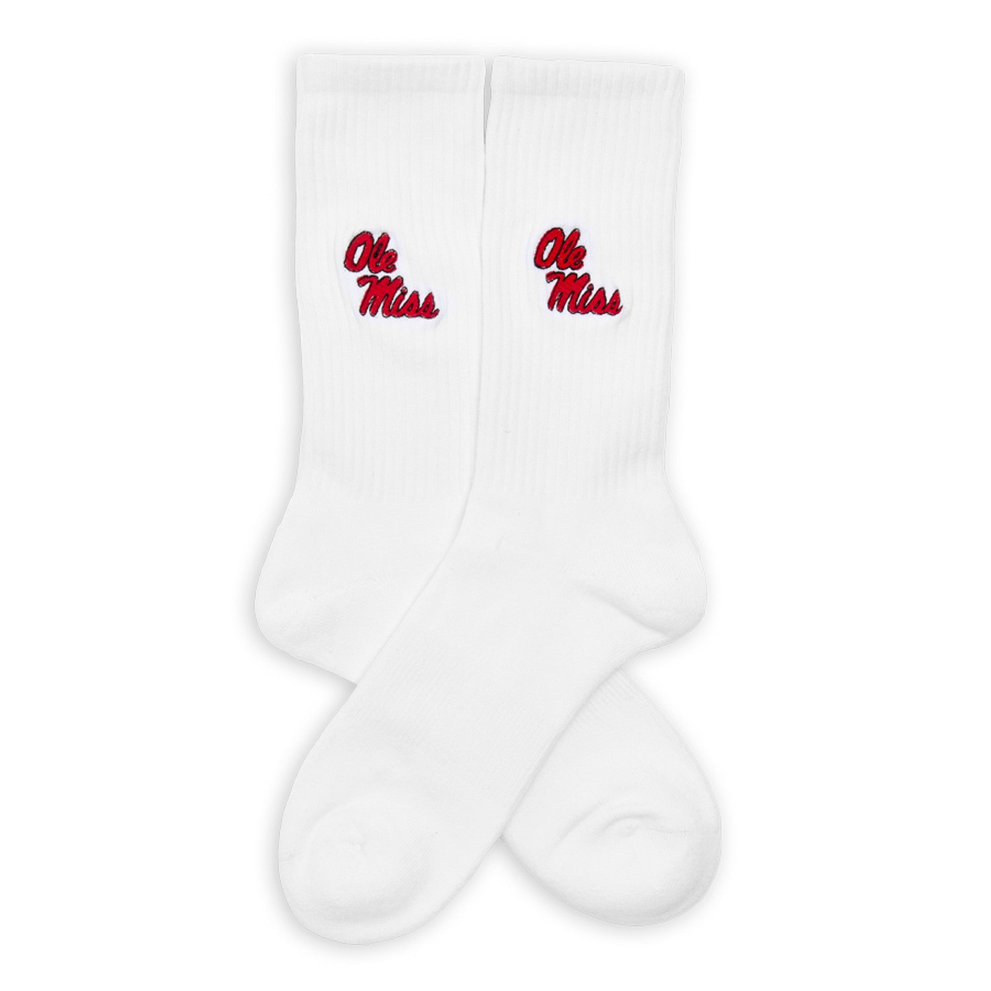 Ole Miss Campus Crew Socks