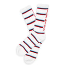 White Stripe Ole Miss Casual Crew