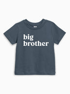 Big Brother Organic Cotton Kids T-Shirt – Baby & Youth Matching Family Announcement Tee