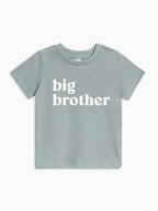 Big Brother Organic Cotton Kids T-Shirt – Baby & Youth Matching Family Announcement Tee