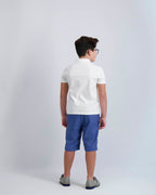 Egyptian Blue Short Dress Pants