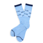 Powder Blue Ole Miss Rebel Casual Crew
