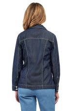 Women's Classic Button Front Denim Jacket — Timeless Everyday Style