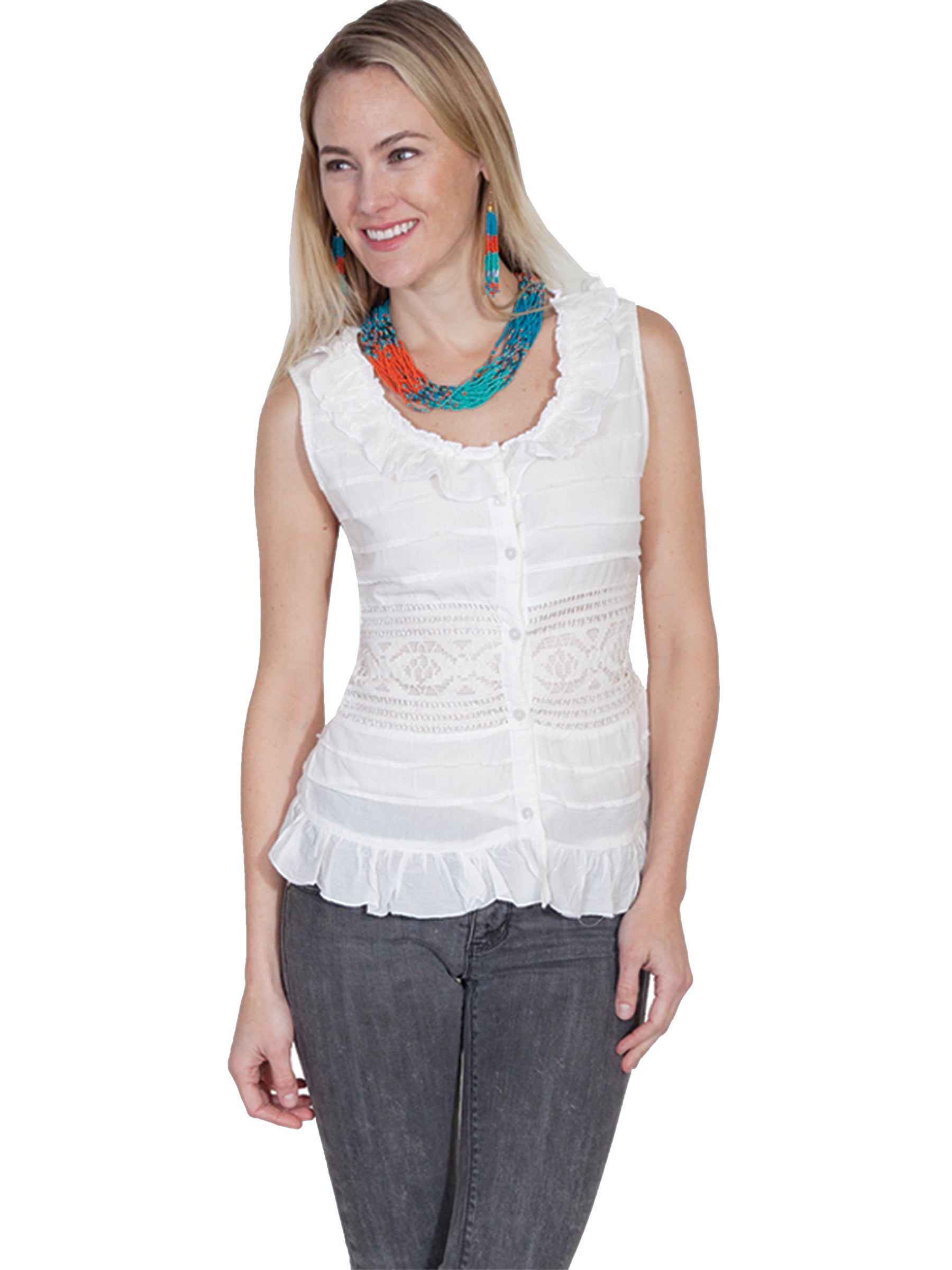 CAMISOLE W/CROCHET