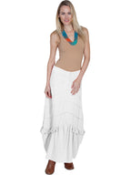 BUTTON FRONT MULTI PANEL SKIRT