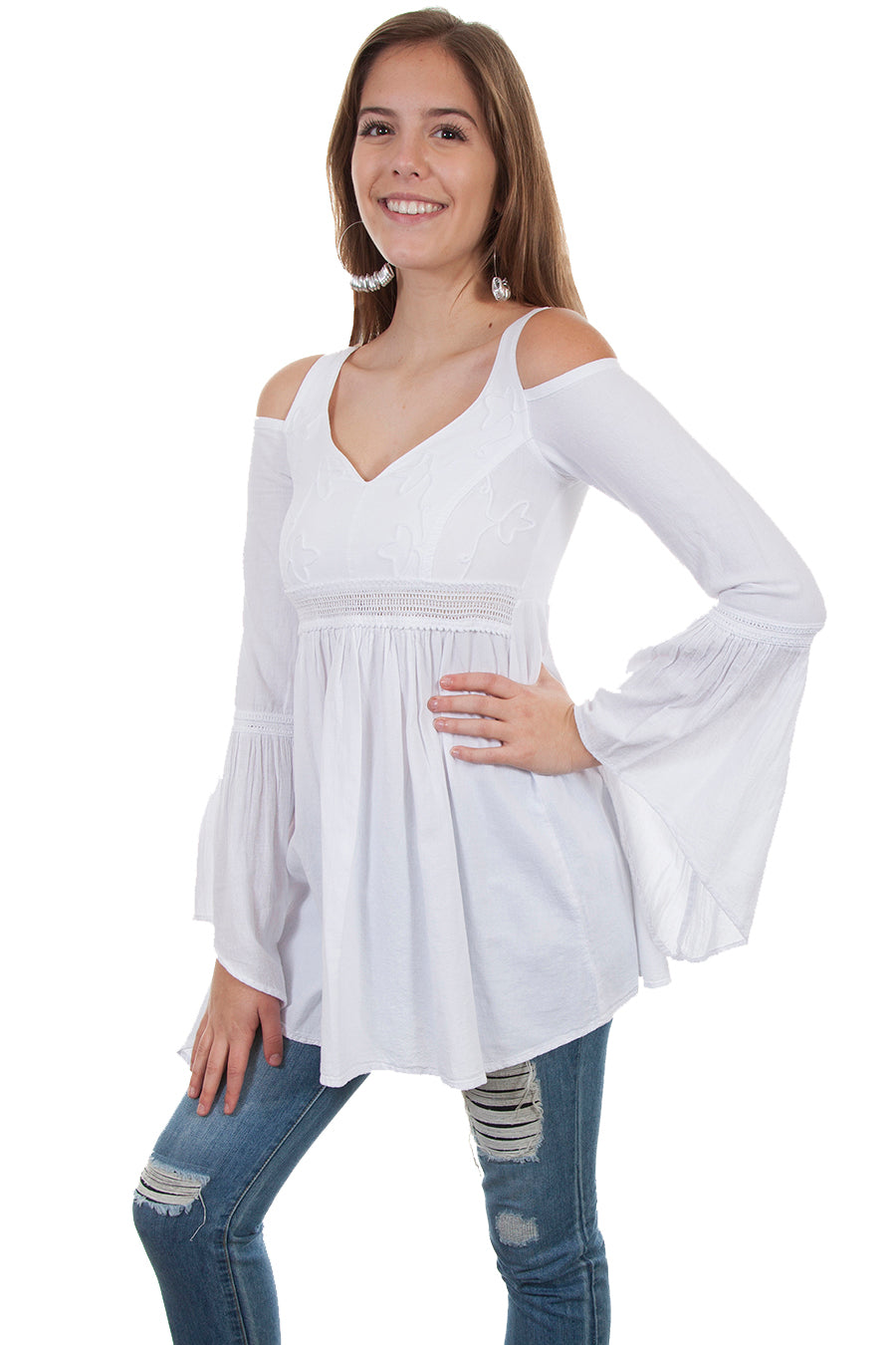 COLD SHOULDER TUNIC