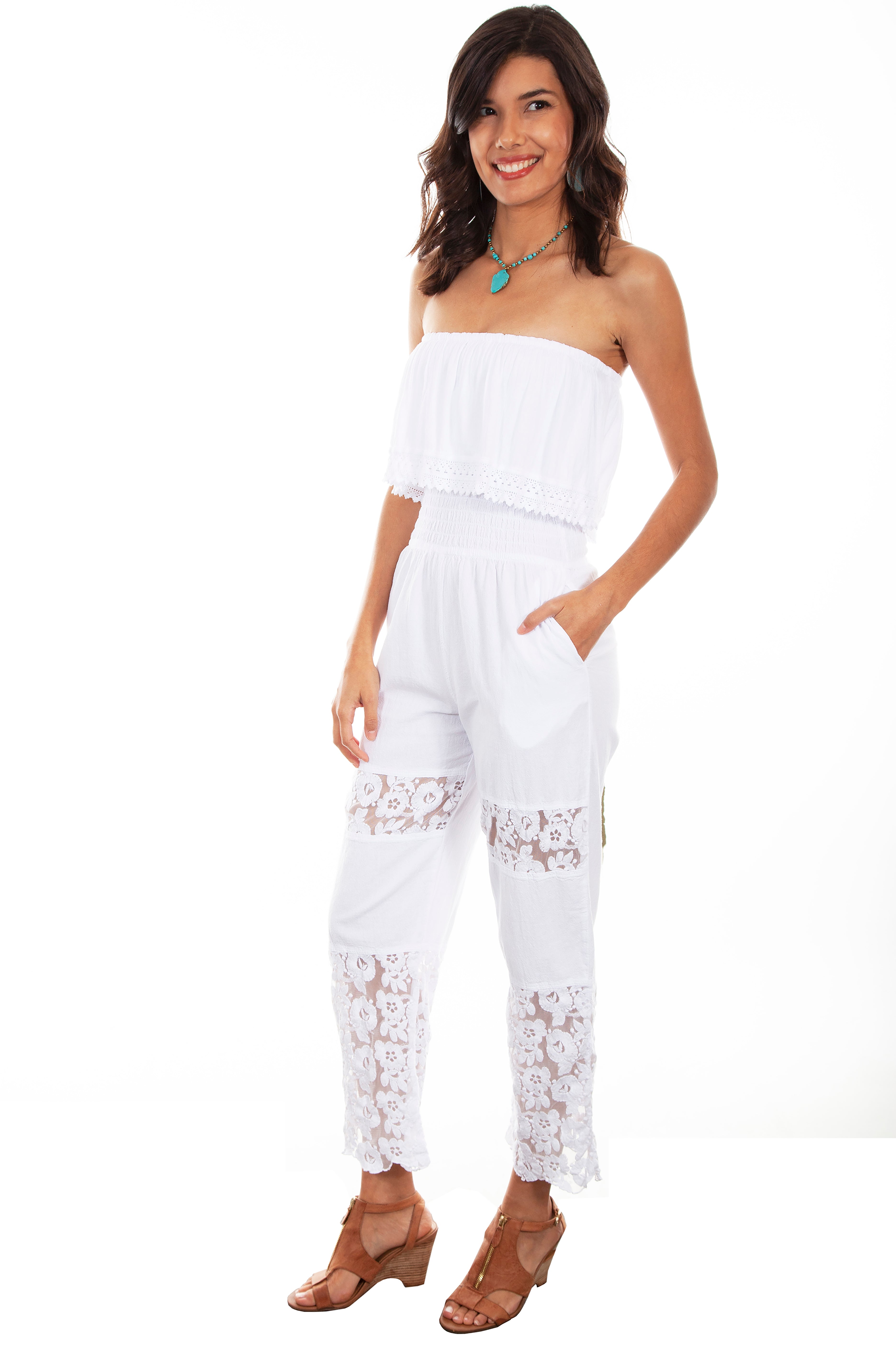 TUBE TOP ROMPER