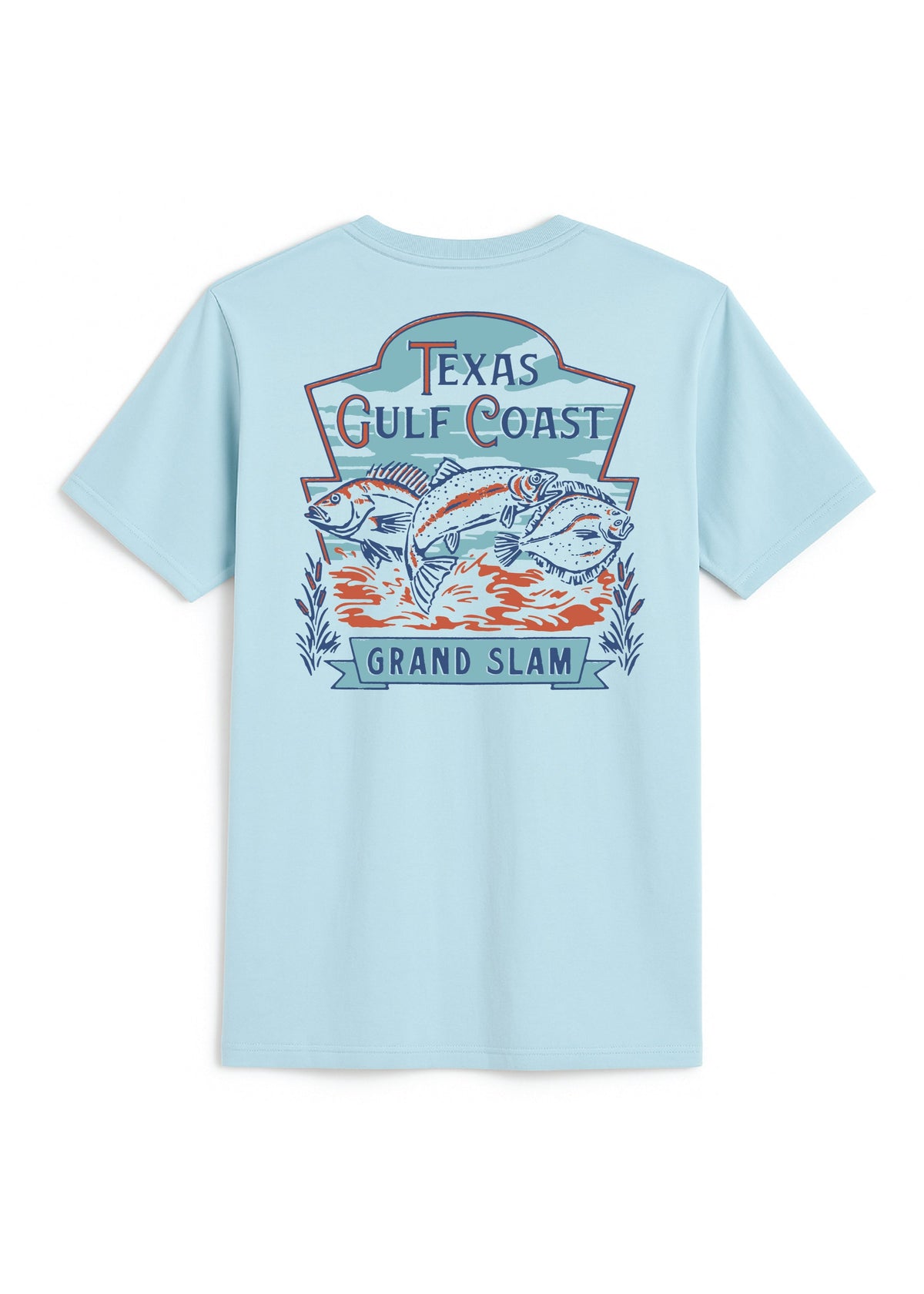 Grand Slam Pocket T-Shirt - Chambray