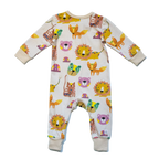 Parker baby zip long john | Forest Friends