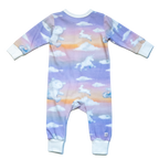 Parker baby zip long john | Dreamy Ombre