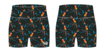 Women's High-Waisted Seamless Front Compression Training Shorts | Polly's Packing