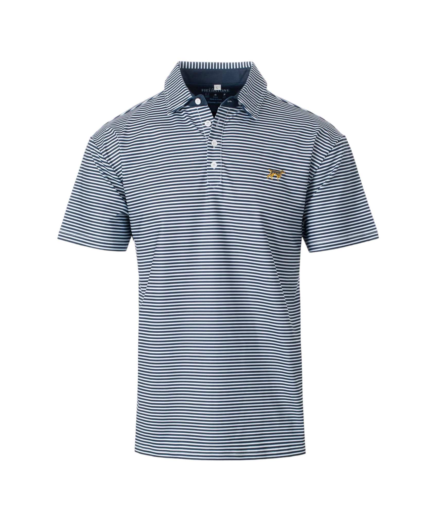Fieldstone Marshall Performance Polo Navy/White – Wardrobecrush