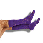 Orange / Purple Mixed Socks 4 Pack-B