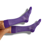 Purple / Orange Mixed Socks 4 Pack-A