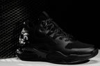 CALTO - Q393 - 3 Inches Taller (Black) - Basketball High-Top Sneakers