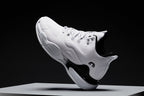 CALTO - Q394 - 3 Inches Taller (White/Black) - Basketball High-Top Sneakers