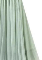 Chiffon midi skirt
