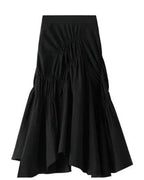 Ruffled layered skirt