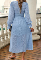 Long sleeve midi dress