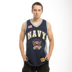 Basketball Jersey, Navy, Navy, XL