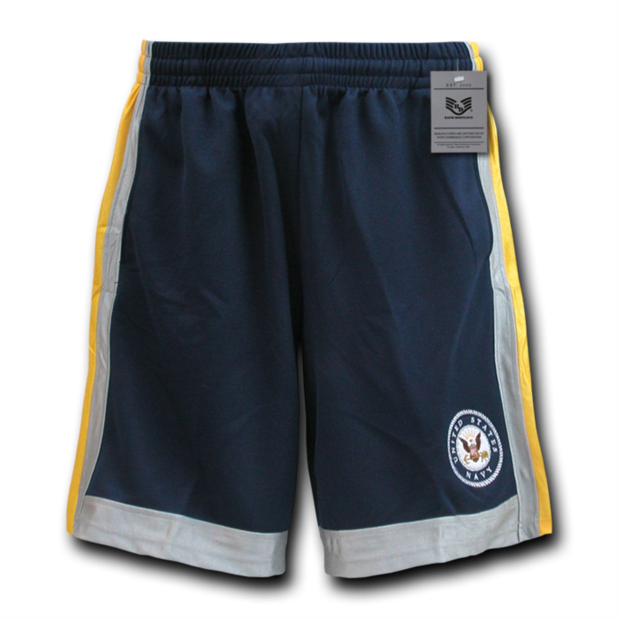 Basketball Shorts, Navy, Navy, 2X